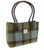 Authentic Tartan Harris Tweed Midi Tote Bag