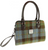 Authentic Tartan Harris Tweed Midi Tote Bag