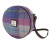 Scottish Harris Tweed Round Shoulder Bag