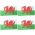 Wales Flag Tea Towel - Cotton Dragon Design