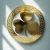 Exclusively Irish Shamrock Leaf Celtic Wall Hang Decor in Polished Brass on DublinGiftCompany.com in Irish Wall Art