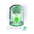 Shamrock Angel Glass Ornament