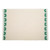 SAOL Merino Wool Shamrock Throw White SaolKnitwear.com MT119-100-OS