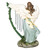 Celtic Angel Harp Wind Chime Garden Figure
