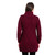 Aran Tree of Life Coat ML186 Wine Back View