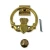 Claddagh Circular Brass Door Knocker 5.5'' in Polished Brass on DublinGiftCompany in Door Knockers