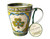 Irish Mug Shamrock Mug an Irish gift from Galway Ireland Side View CL-73-2 Dublin Gift Shop