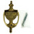 Failte Claddagh Door Knocker  EDK102-PB DGC