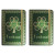 Shamrock Spiral Irish Notebook