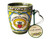 Irish Mug Claddagh Ring Mug Irish gift from Galway Ireland Side View  CL-73-3 Dublin Gift Shop