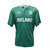 Green Ireland Shamrock Performance Short Sleeve Rugby Shirt DublinGiftCompany.com