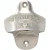 Slainte Claddagh Brass Wall Bottle Opener in Satin Finish on DublinGift in Lifestyle View