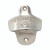 Slainte Claddagh Brass Wall Bottle Opener  in Black Brass Finish on DublinGift in Lifestyle View