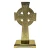 Celtic Knotwork Brass Standing Cross Decor in Brass on DublinGift in House Decor