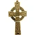Celtic Trinity Knot Brass Wall Cross Decor in Antique Brass on DublinGift in House Decor