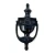 Claddagh Brass Door Knocker 8'' Celtic Irish in Black Brass on DublinGiftCompany in Door Knockers