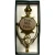Cead Mile Failte Claddagh Brass Oval Door Knocker in Polished Brass on Dublin Gift Company in Door Knockers