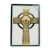 Claddagh Celtic Cross Brass Wall Hanging Decor in Antique Brass on DublinGift in House Decor