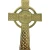 Claddagh Celtic Cross Brass Wall Hanging Decor in Antique Brass on DublinGift in House Decor