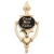 Cead Mile Failte Claddagh Oval Door Knocker 8'' in Black Brass on Dublin Gift Company in Door Knockers