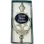 Cead Mile Failte Claddagh Oval Door Knocker 8'' in Black Satin Nickel on Dublin Gift Company in Door Knockers
