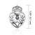 Speak bravery and honor ~ Sterling Silver Scottish Thistle Pin with box DGC