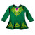 Green Irish Dancer Dress Baby Vest DublinGiftCompany.com
