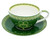 New Bone China Shamrock Cup & Saucer Set
