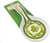 Irish Shamrock Spoon Rest Front View CL-73-10 Dublin Gift Shop
