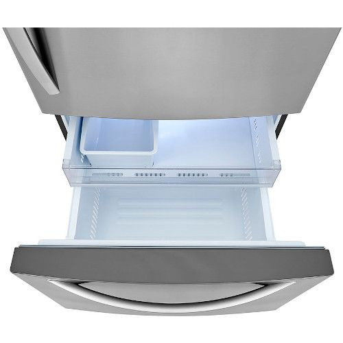 LG 26 cu. ft. Bottom Freezer Refrigerator - LRDCS2603S