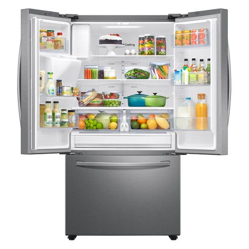 Samsung 27 cu. ft. French Door Refrigerator w/ External Water & Ice - RF27T5201SR