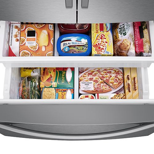 Samsung 27 cu. ft. French Door Refrigerator w/ External Water & Ice - RF27T5201SR