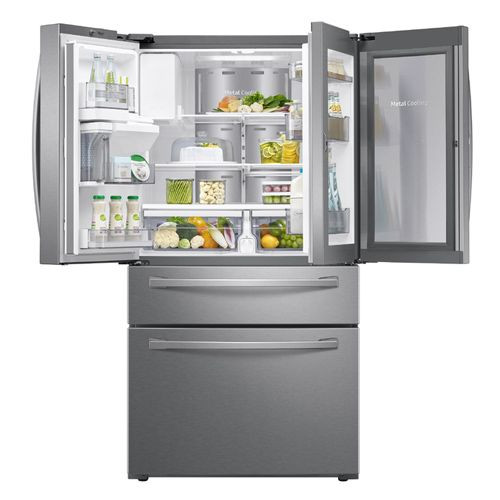 Samsung 27.8 cu. ft. 4-Door French Door Refrigerator - RF28R7351SR