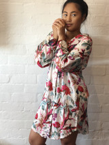 Bird Print White Nightshirt (Pack of 3)