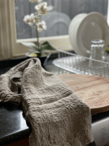 Angaston Handloomed Linen Tea Towel (Natural)