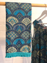 Blue Paisley Wrap/Sarong (MIN of 2)