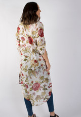 Burgundy Burst Tunic Dress (Pack of 3)