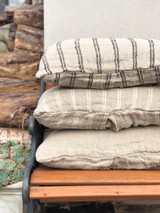 Cushion Cover Natural Handloomed/Rustic Linen 40X60cm