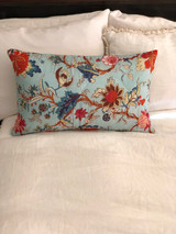 Arabella Sky Blue Quilted Cushion Cover (Min of 2)