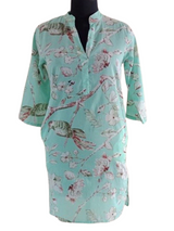 Blossom Mint Shirt Dress