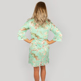 Blossom Mint Shirt Dress