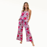 Lilac Rose Cotton Pants