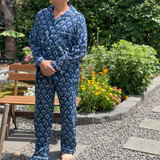 Indigo Fan Men's PJ Set