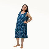 Indigo Fan Ladies Dress