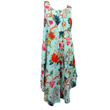 Arabella Aqua Bias Cut Dress