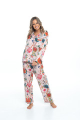 Arabella Soft Pink Long PJ Set
