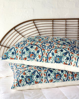 Blue Tile Quilt Set