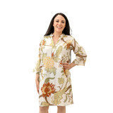 Burgundy Tree Shirtdress