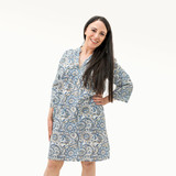Blue Harmony Shirtdress