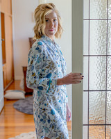 Blue & White Nightshirt